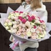 Микс из 55 кустовых роз